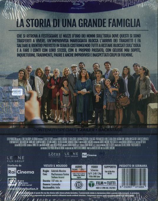 A casa tutti bene. Con Steelbook (Blu-ray) di Gabriele Muccino - Blu-ray - 2