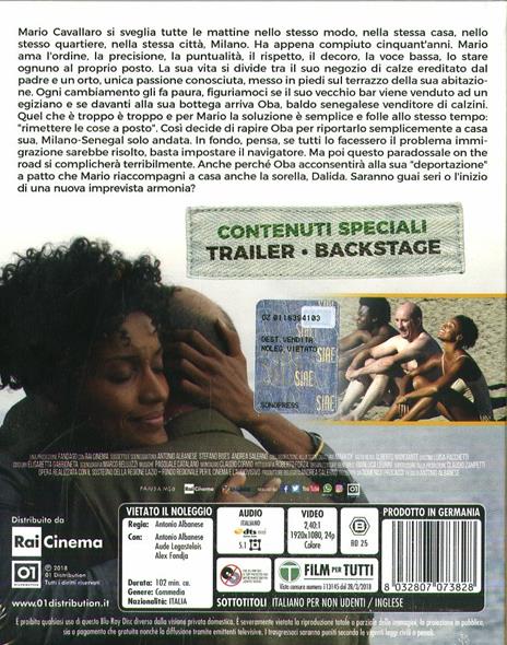 Contromano (Blu-ray) di Antonio Albanese - Blu-ray - 2