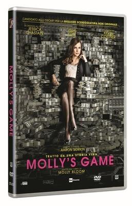 Molly's Game (DVD) di Aaron Sorkin - DVD