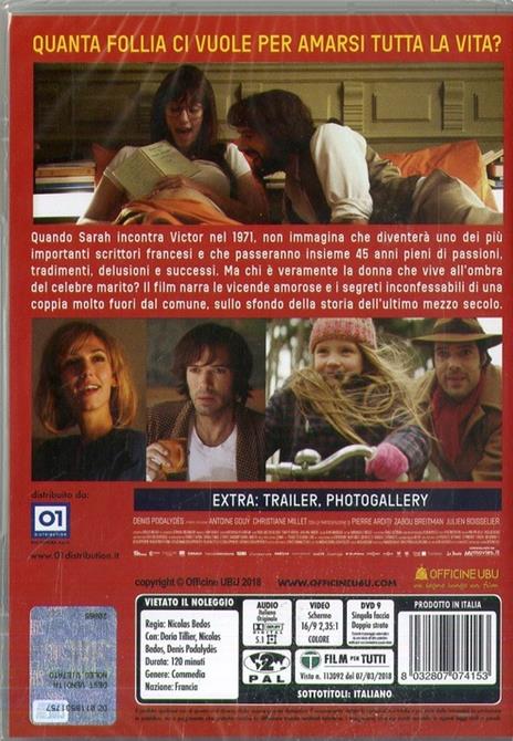 Un amore sopra le righe (DVD) di Nicolas Bedos - DVD - 2