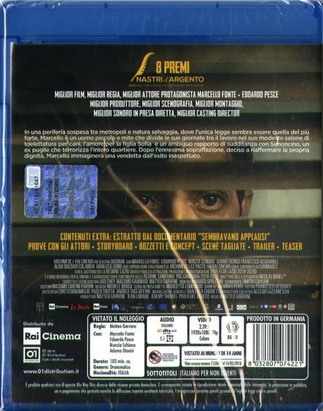 Dogman (Blu-ray) di Matteo Garrone - Blu-ray - 2