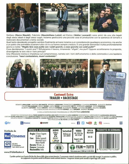 Si muore tutti democristiani (Blu-ray) di Il Terzo Segreto di Satira - Blu-ray - 3