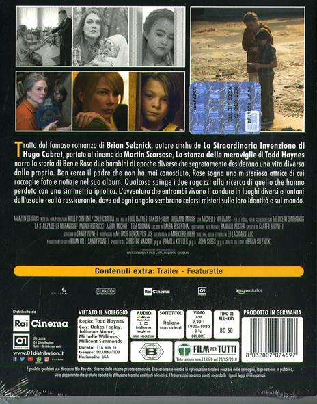 La stanza delle meraviglie (Blu-ray) di Todd Haynes - Blu-ray - 2