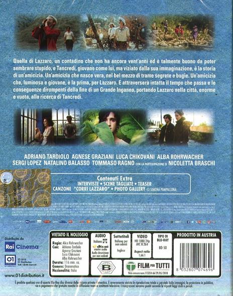 Lazzaro felice (Blu-ray) di Alice Rohrwacher - Blu-ray - 2