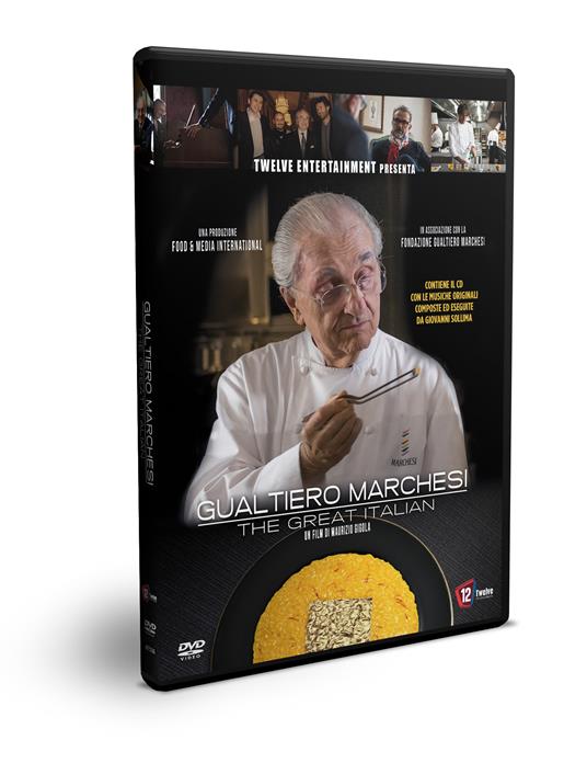 Gualtiero Marchesi, The Great Italian (DVD + CD) di Maurizio Gigola - DVD