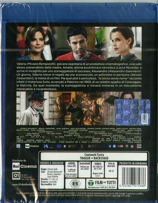 Una storia senza nome (Blu-ray) di Roberto Andò - Blu-ray - 2