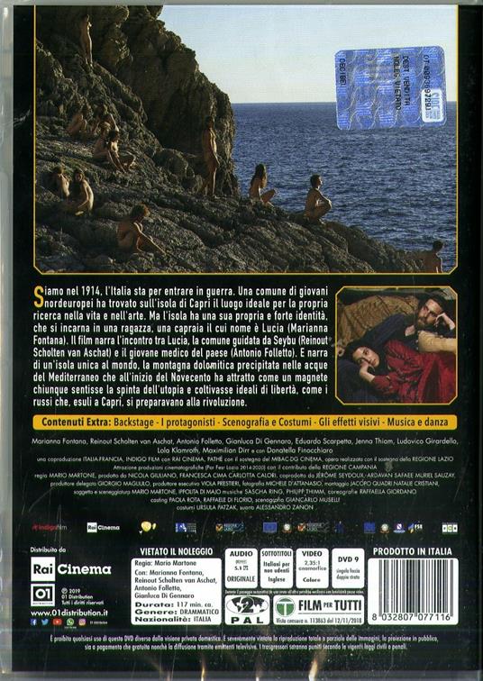 Capri Revolution (DVD) di Mario Martone - DVD - 2