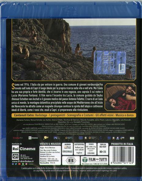 Capri Revolution (Blu-ray) di Mario Martone - Blu-ray - 2
