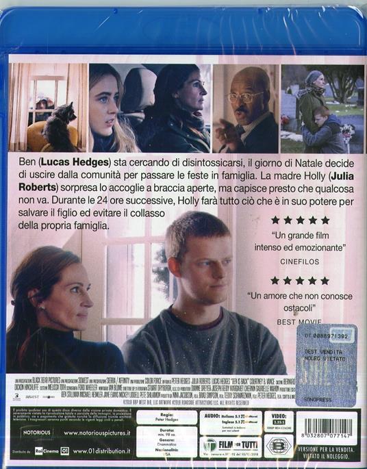 Ben Is Back (Blu-ray) di Peter Hedges - Blu-ray - 2