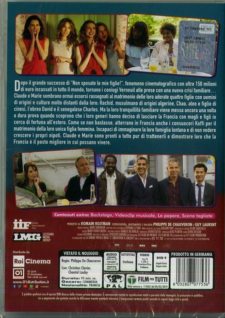 Non sposate le mie figlie 2 (DVD) di Philippe de Chauveron - DVD - 2