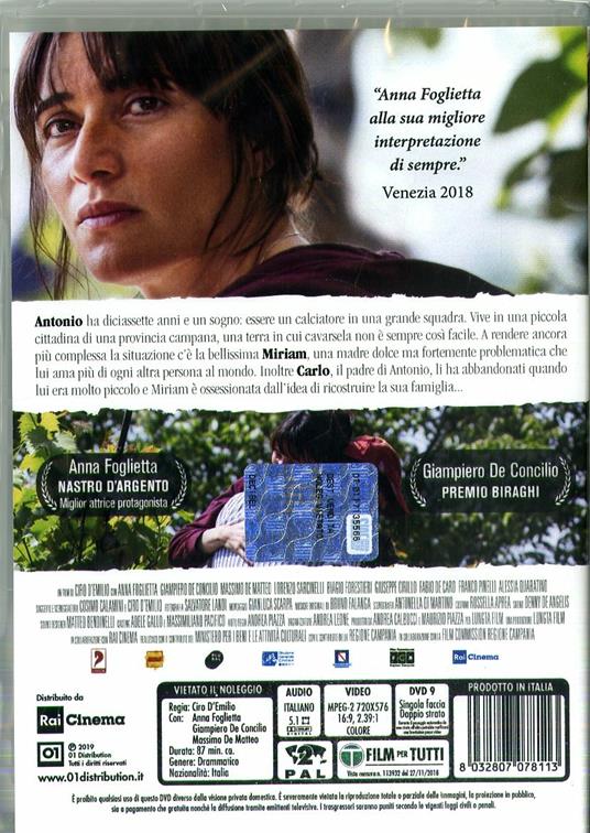 Un giorno all'improvviso (DVD) di Ciro D'Emilio - DVD - 2