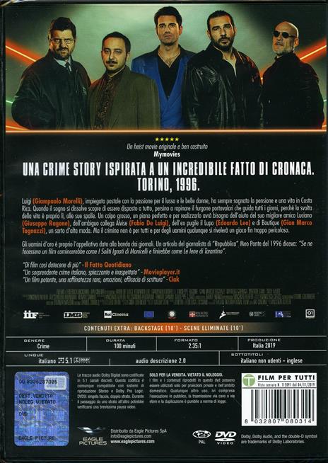 Gli uomini d'oro (DVD) di Vincenzo Alfieri - DVD - 2