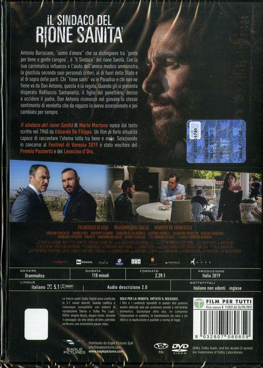 Il sindaco del rione Sanità (DVD) di Mario Martone - DVD - 2