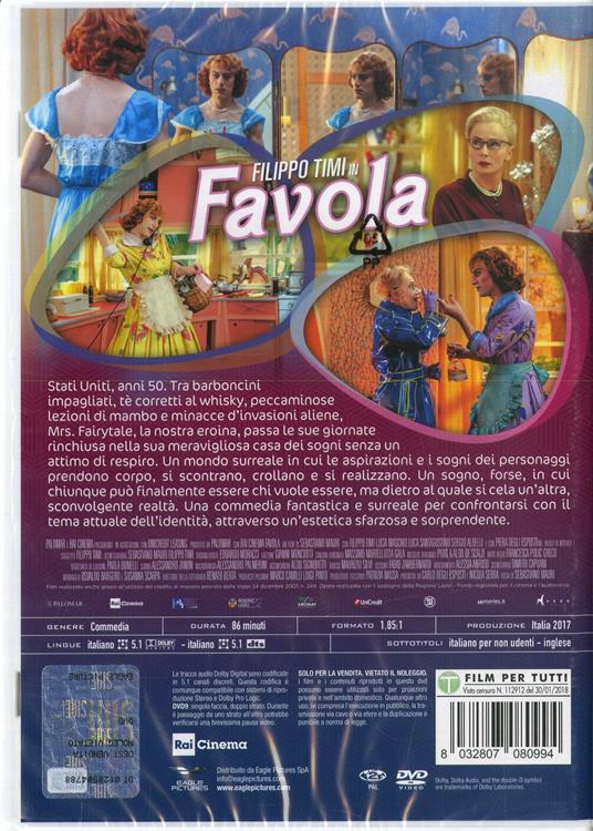 Favola (DVD) di Sebastiano Mauri - DVD - 2