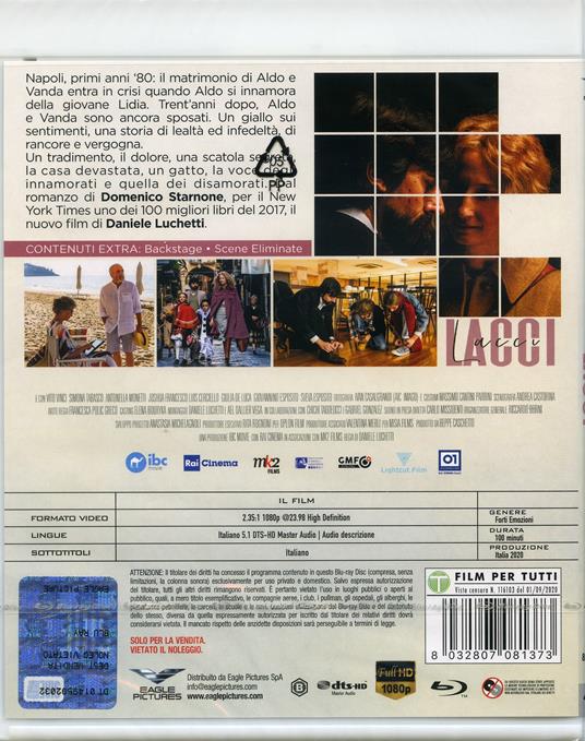 Lacci (Blu-ray) di Daniele Luchetti - Blu-ray - 2