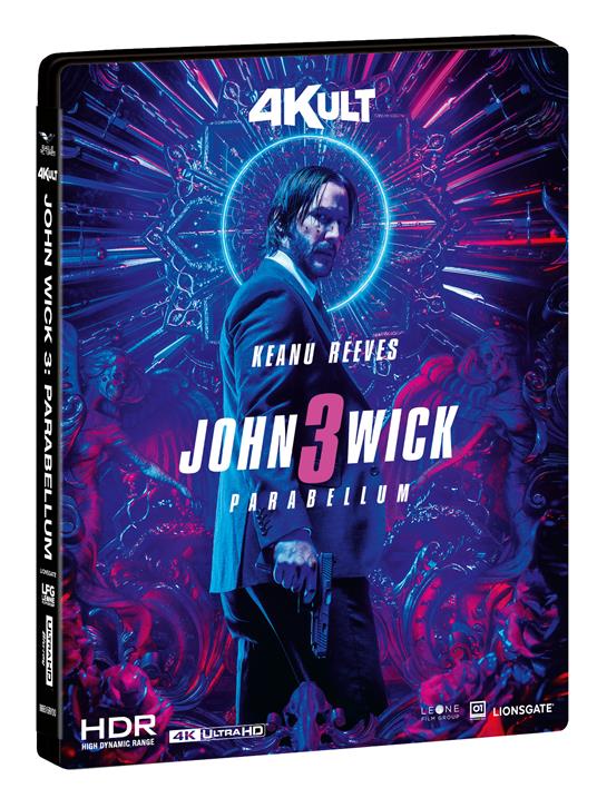 John Wick 3 (Blu-ray + Blu-ray Ultra HD 4K) di Chad Stahelski - Blu-ray + Blu-ray Ultra HD 4K