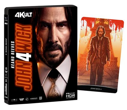 John Wick 4 (Blu-ray + Blu-ray Ultra HD 4K) di Chad Stahelski - Blu-ray + Blu-ray Ultra HD 4K