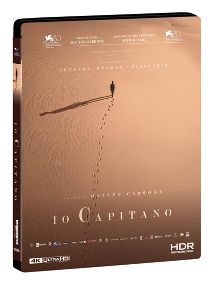 Io capitano - 4K (Blu-ray + Blu-ray Ultra HD 4K) di Matteo Garrone -  Blu-ray + Blu-ray Ultra HD 4K 