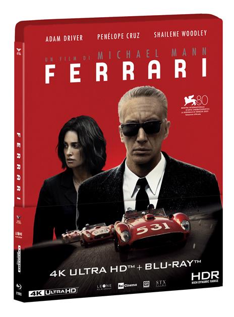 Ferrari. Steelbook (Blu-ray + Blu-ray Ultra HD 4K) di Michael Mann - Blu-ray + Blu-ray Ultra HD 4K