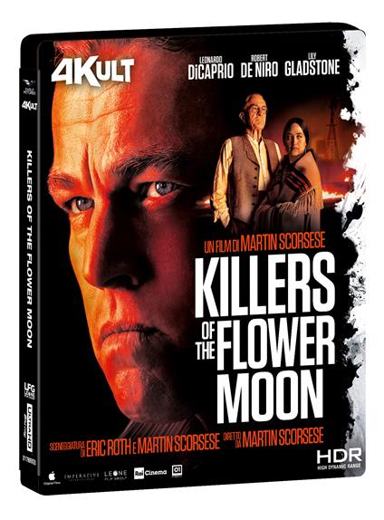 Killers Of Flower Moon (Blu-ray + Blu-ray Ultra HD 4K) di Martin Scorsese - Blu-ray + Blu-ray Ultra HD 4K
