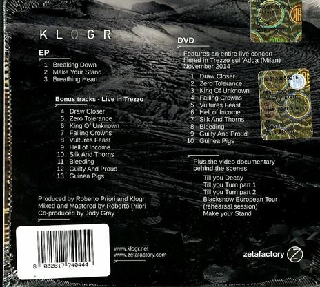 Make Your Stand - CD Audio + DVD di Klogr - 2