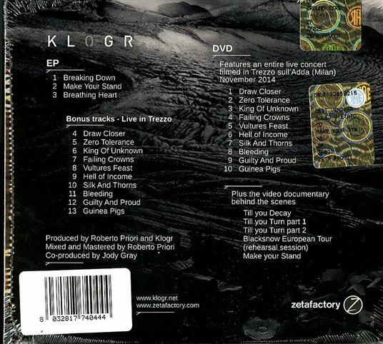 Make Your Stand - CD Audio + DVD di Klogr - 2