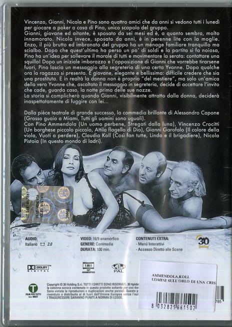 Uomini sull'orlo di una crisi di nervi di Alessandro Capone - DVD - 2
