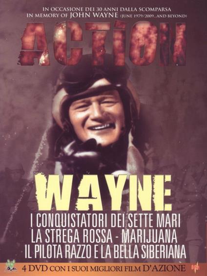 John Wayne. Action (4 DVD) di Edward Ludwig,Howard Lydecker,Joseph Von Sternberg