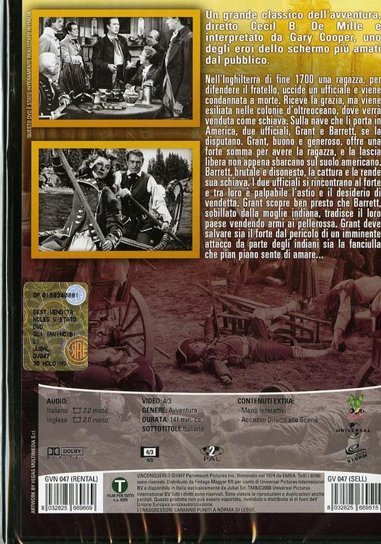 Gli invincibili di Cecil B. DeMille - DVD - 2