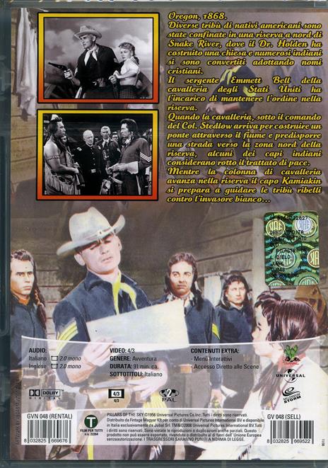 I pilastri del cielo di George Marshall - DVD - 2