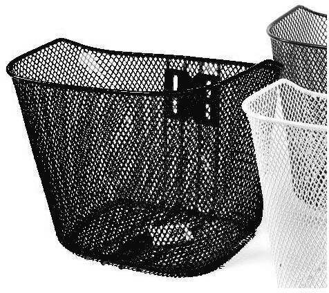 Cestino bici Anteriore 20" e 24" Nero IVC460