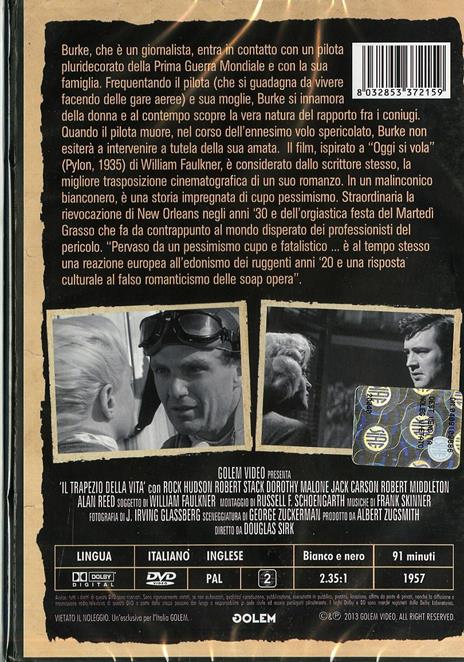Il trapezio della vita di Douglas Sirk - DVD - 2
