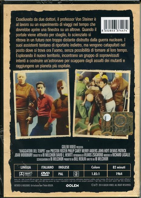 Viaggiatori del tempo di Ib Melchior - DVD - 2