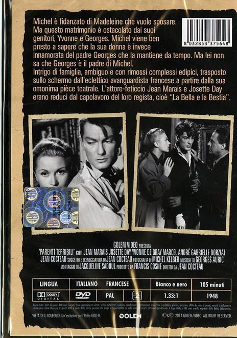 I parenti terribili di Jean Cocteau - DVD - 2