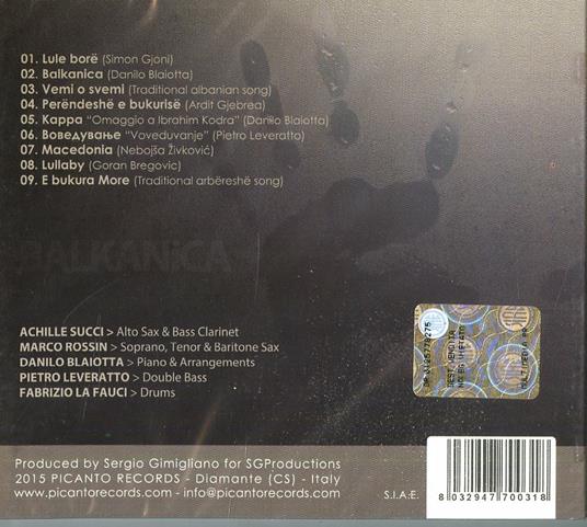 Balkanica - CD Audio di Balkanica - 2