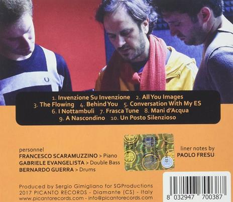 The Flowing - CD Audio di Francesco Scaramuzzino - 2