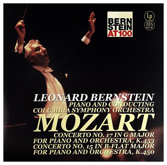 Mozart – Piano Concerto 15 &17 - Vinile LP di Leonard Bernstein,Wolfgang Amadeus Mozart