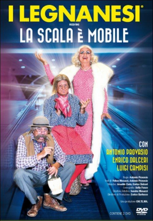 I Legnanesi. La scala è mobile (2 DVD) di Antonio Provasio,Felice Musazzi - DVD