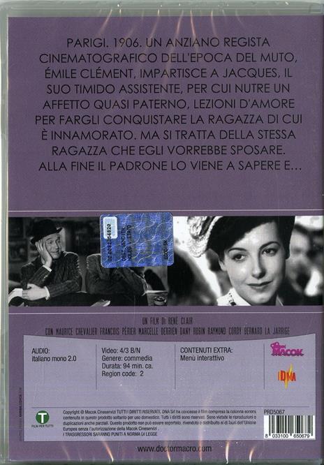 Il silenzio è d'oro (DVD) di René Clair - DVD - 2
