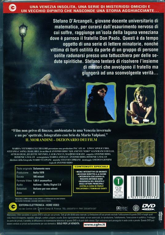 Solamente nero di Antonio Bido - DVD - 2