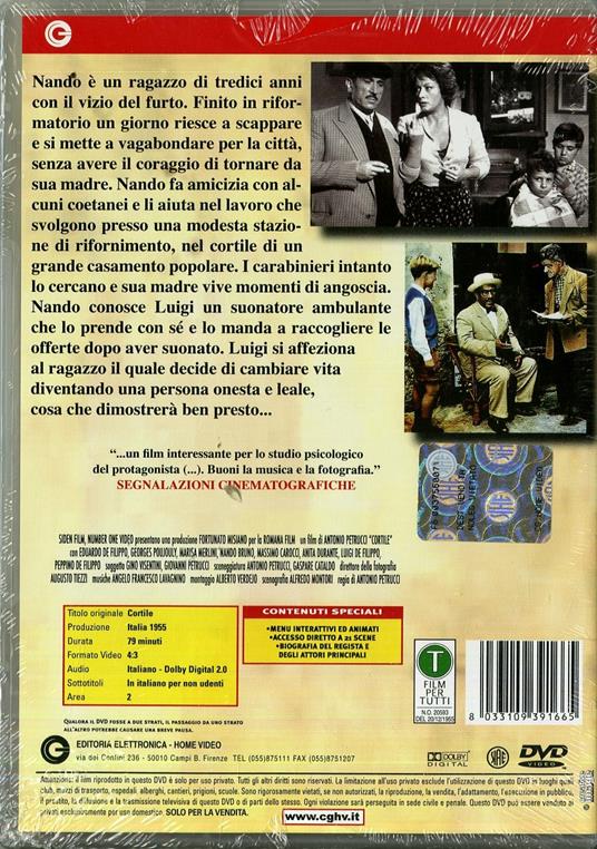 Cortile di Antonio Petrucci - DVD - 2
