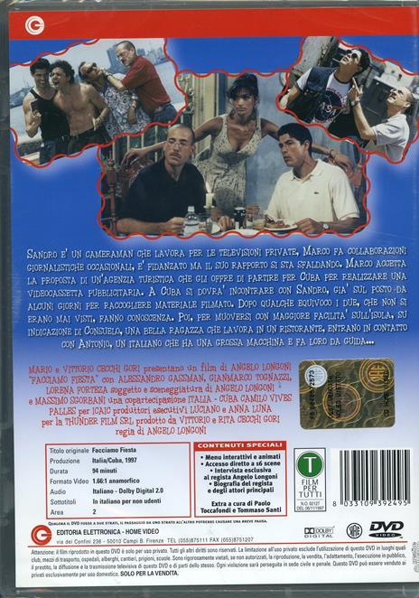 Facciamo fiesta di Angelo Longoni - DVD - 2