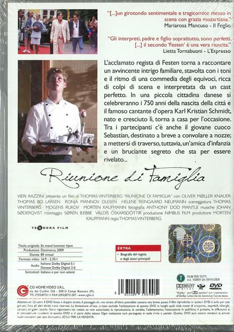 Riunione di famiglia di Thomas Vinterberg - DVD - 2