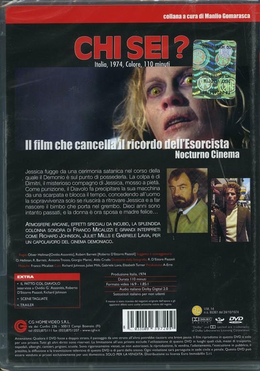 Chi sei? di Ovidio G. Assonitis,Roberto D'Ettore Piazzoli - DVD - 2