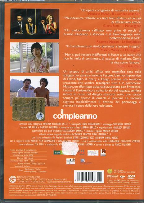 Il compleanno di Marco Filiberti - DVD - 2
