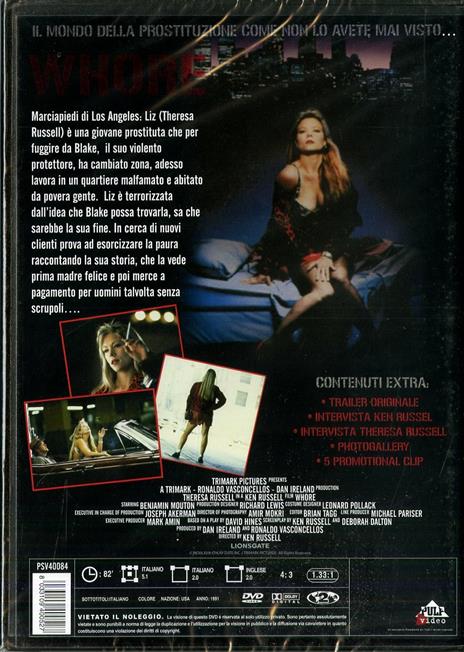 Whore. Puttana di Ken Russell - DVD - 2