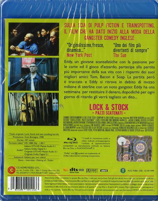 Lock & Stock pazzi scatenati di Guy Ritchie - Blu-ray - 2