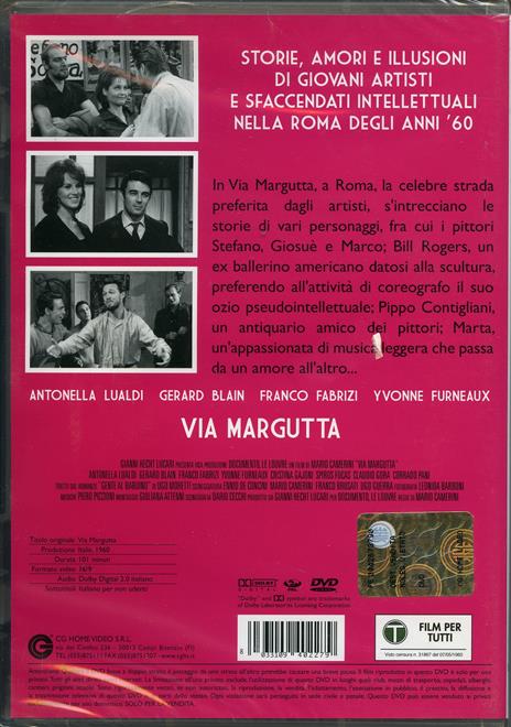 Via Margutta di Mario Camerini - DVD - 2
