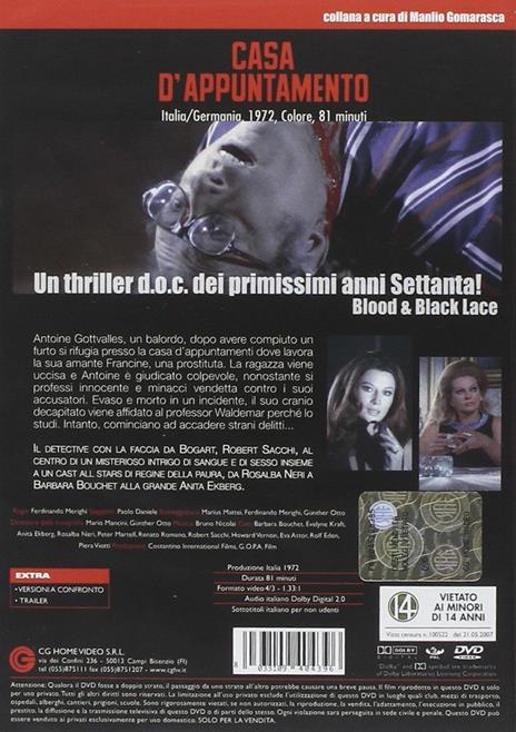 Casa d'appuntamento (DVD) di Ferdinando Merighi - DVD - 2