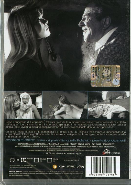Cul de sac di Roman Polanski - DVD - 2
